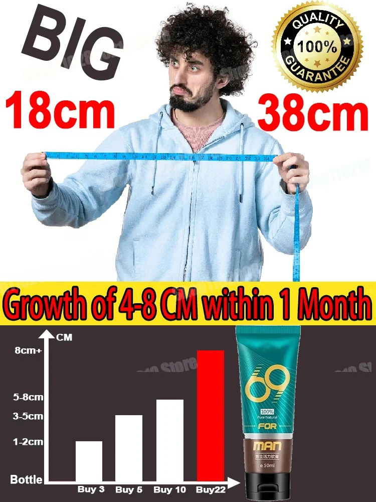 Мужской крем для увеличения концентрированная сыворотка роста большого пениса