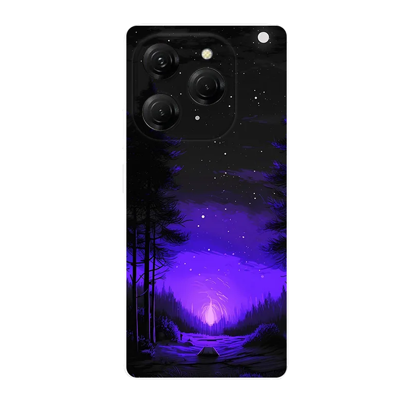 Чехол для Tecno Spark 20 Pro KJ6 Забавный Симпатичный Силиконовый мягкий Задние чехлы