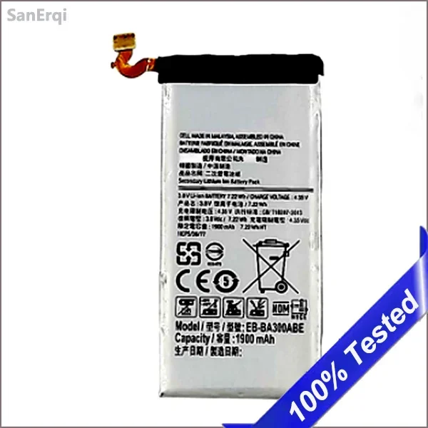 Аккумулятор EB-BA300ABE для Samsung Galaxy A3 A300 A3000 A3009 A300X SM-A300F SM-A300FU Bateria