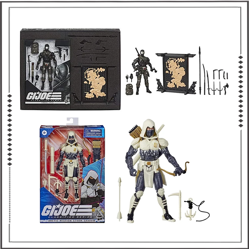 

Фигурка из сериала «змеиные глаза», Арктическая миссия, шторм, тень, экшн-фигурка, коллекционная игрушка, рождественский подарок, GIJOE