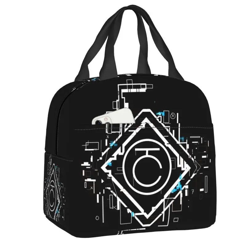 

Японская, Tokyo Explorer Techwear, многоразовый Ланч-бокс Future Tech, уличная одежда, графический охладитель, Термоизолированный Ланч-бокс для еды для дете...