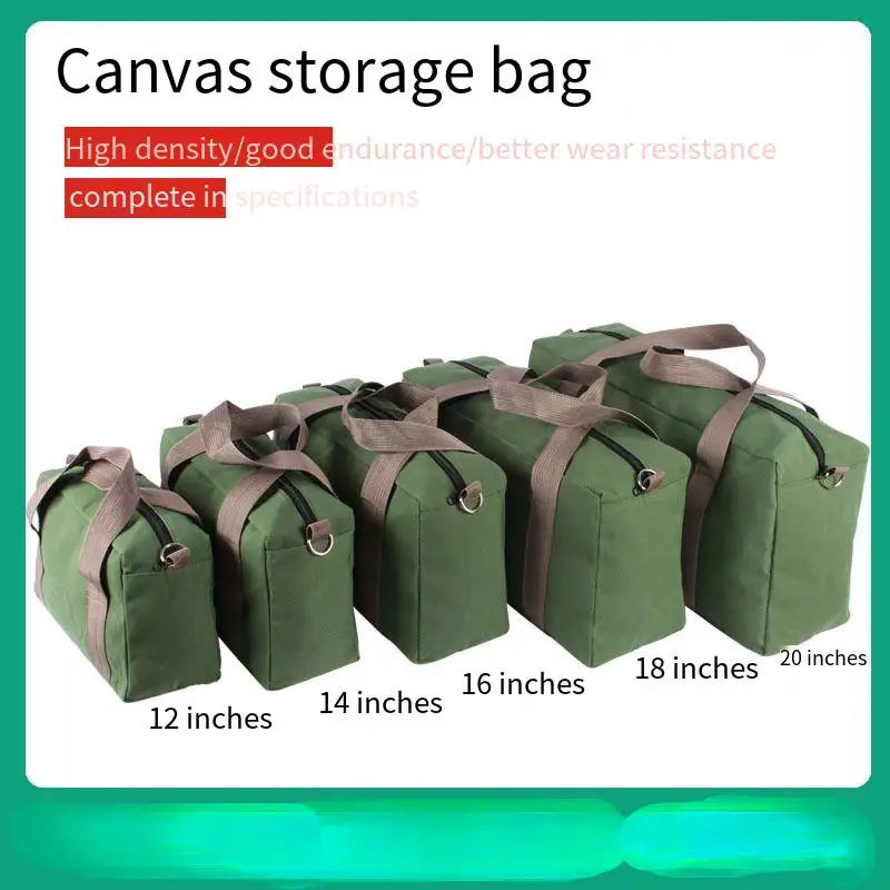 

Canvas Tool Bag Outdoor Storage Bag Profesional Electrician Organizations Suitcase Tool Multifunction Screwdriver Tool Packaging