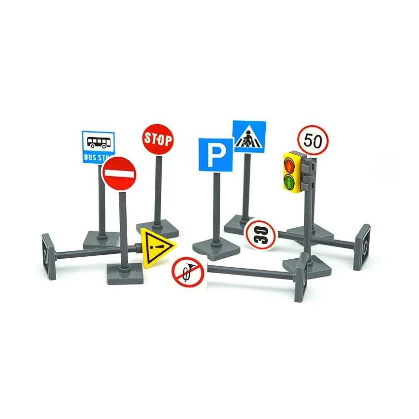 Конструктор MOC Классический с принтом плитки совместимый городскими