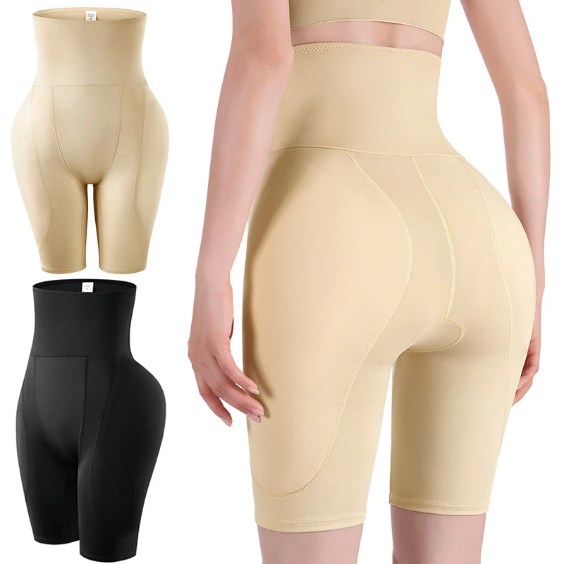 

Женские накладки для бедер, тренировочная одежда с высокой талией, утягивающее белье для тела, утягивающее белье для живота, поддельные яго...