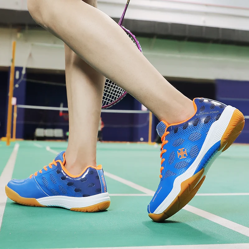 Men's Professional Tennis Shoes Indoor Badminton Anti-skid Training Sports Shoes Fitness Volleyball Sports Shoes Comfortable