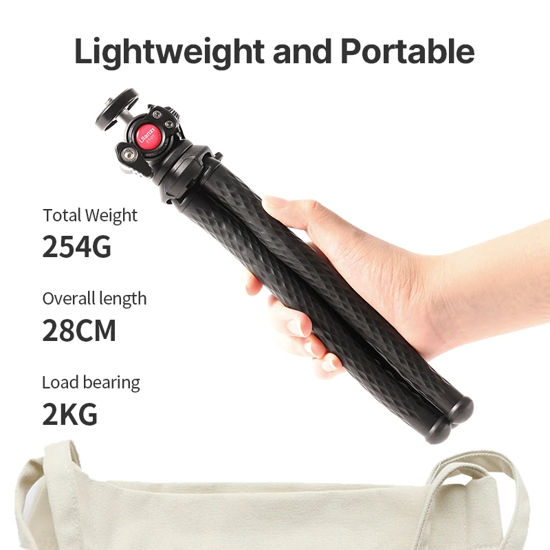 Гибкий мини-штатив-Осьминог ULANZI FT-01 для телефона DSLR Vlog дорожная фотография с