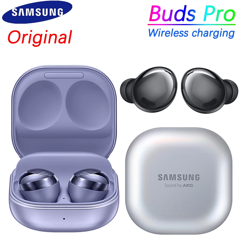 

Новые оригинальные наушники Samsung Galaxy Buds Pro, беспроводные наушники-вкладыши с беспроводной зарядкой, Bluetooth 5,0, гарнитура для Galaxy S20 S21