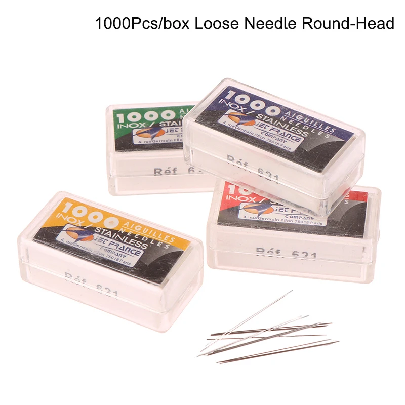 

1000Pcs/box Professional Stainless Steel Tattoo Needle Silk Tattoo Needle Looseneedle 0.25mm 0.3mm 0.35mm 0.4mm