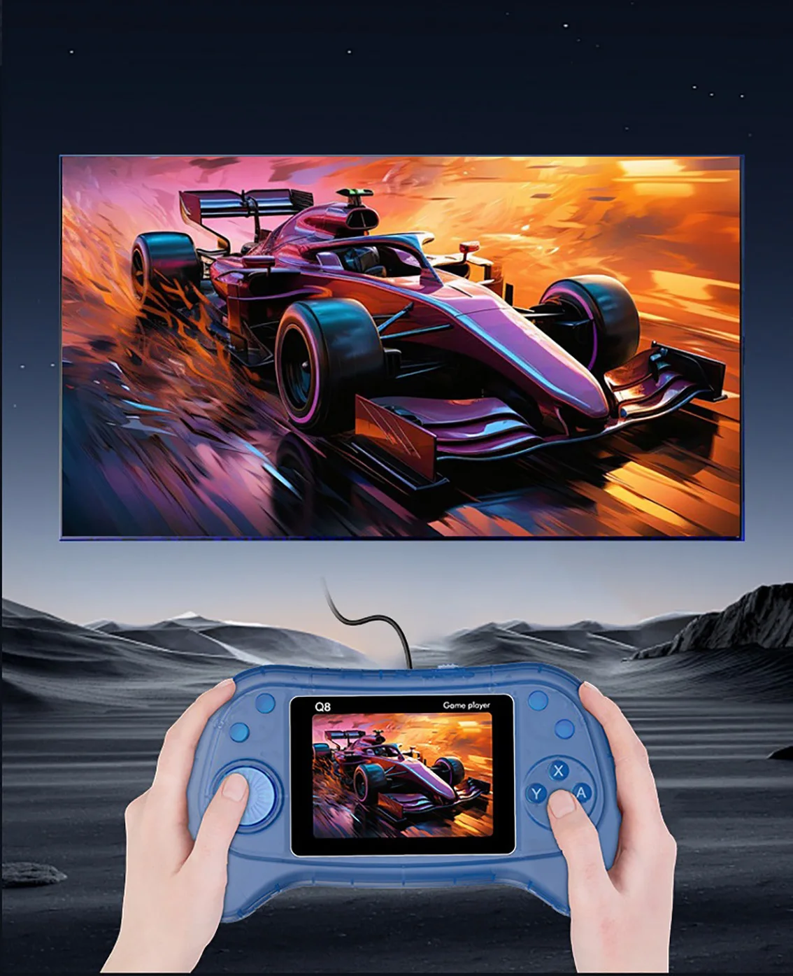 Портативная игровая консоль Q8