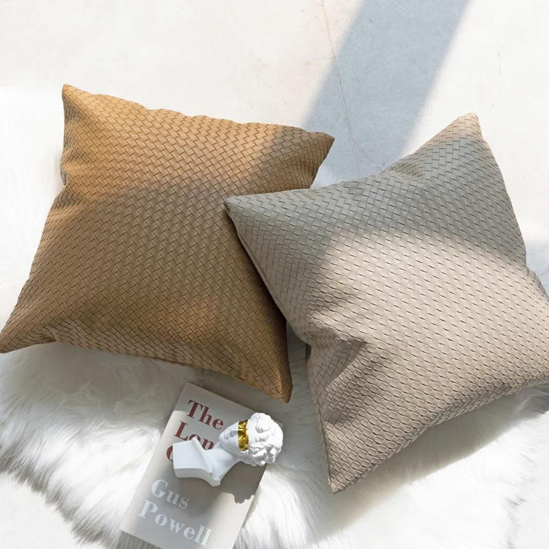 

Чехол для диванной подушки из искусственной кожи 45x4 5/30x50