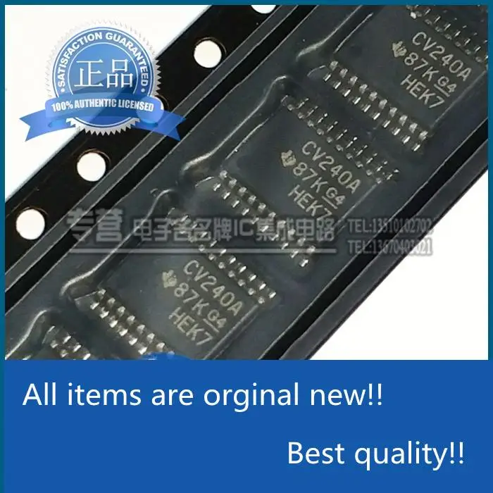 

10pcs orginal new SN74LVCZ240APWR silk screen CV240A dense foot patch TSSOP-20 original TI