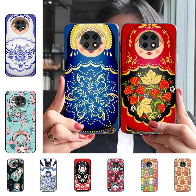

Cute Russian Dolls Matryoshka Phone Case for Samsung S20 lite S21 S10 S9 plus for Redmi Note8 9pro for Huawei Y6 cover