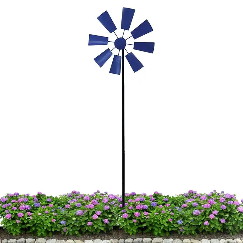 

Iron Garden Wind Spinner Kinetic Outdoor Metal Wind Spinners Wind Spinner Backyard Garden Decoration Weather Vane
