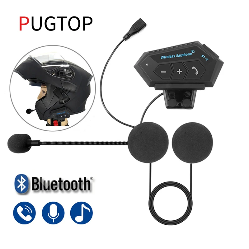 

Bluetooth-гарнитура для мотоциклетного шлема, с поддержкой Bluetooth 4,2
