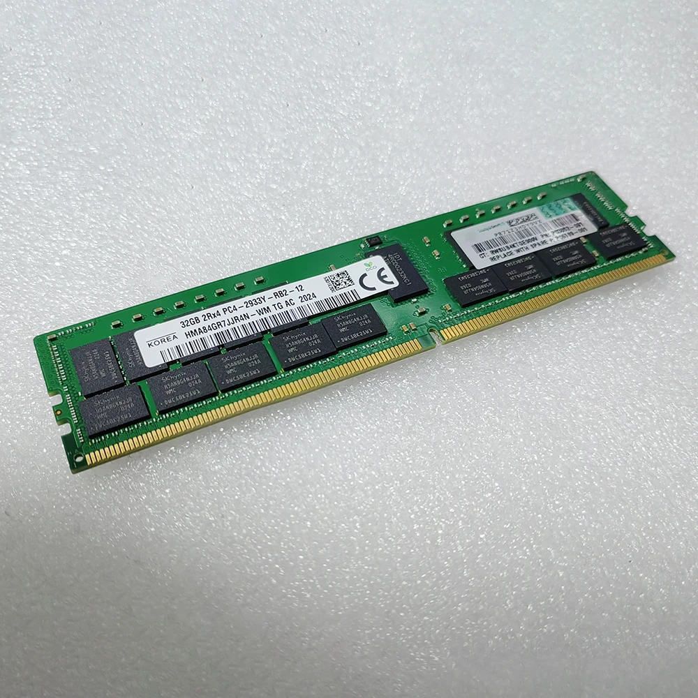 

1 pcs New P00924-B21 P03052-091 For HPE 32GB 2Rx4 DDR4 2933 PC4-2933Y-R Server Memory Fast Ship High Quality