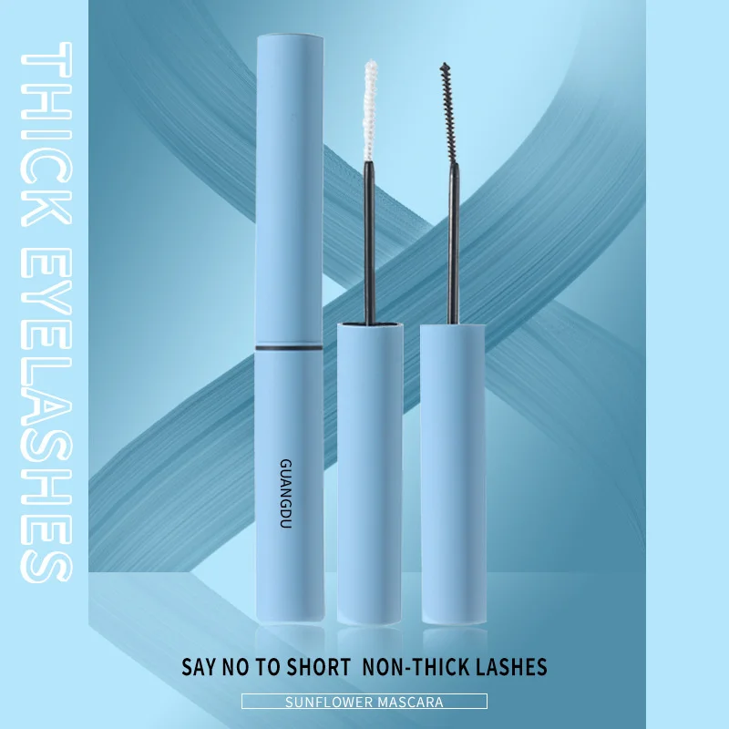 

Straight Sunflower Eyelash Primer Is Not Easy To Get Dizzy Take Off Makeup Thick Fiber Long Curling Fine Brush Head Eye