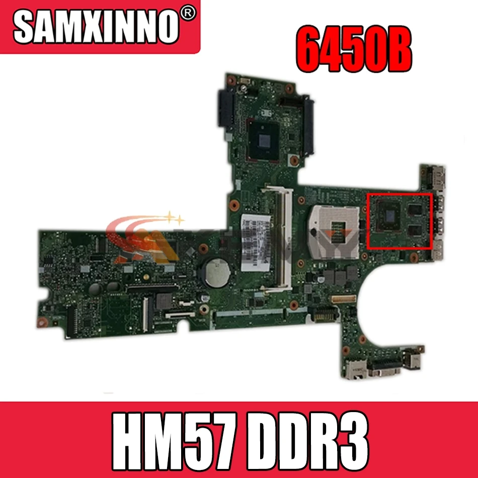 

Материнская плата Akemy 6050A2326701-MB-A02 613298-001 для ноутбука HP Pavilion 6450B 6550B, материнская плата HM57 DDR3 ATI GPU, бесплатный ЦП