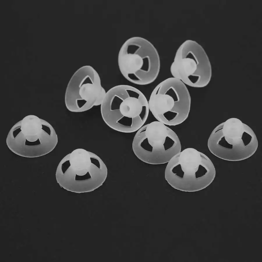 

10PCS Open Fit Hearing Aid Domes Earplugs Anti Static Silicone Ear Plugs Tips Replacement Part Hearing Aid Accessory 7/9/12 mm