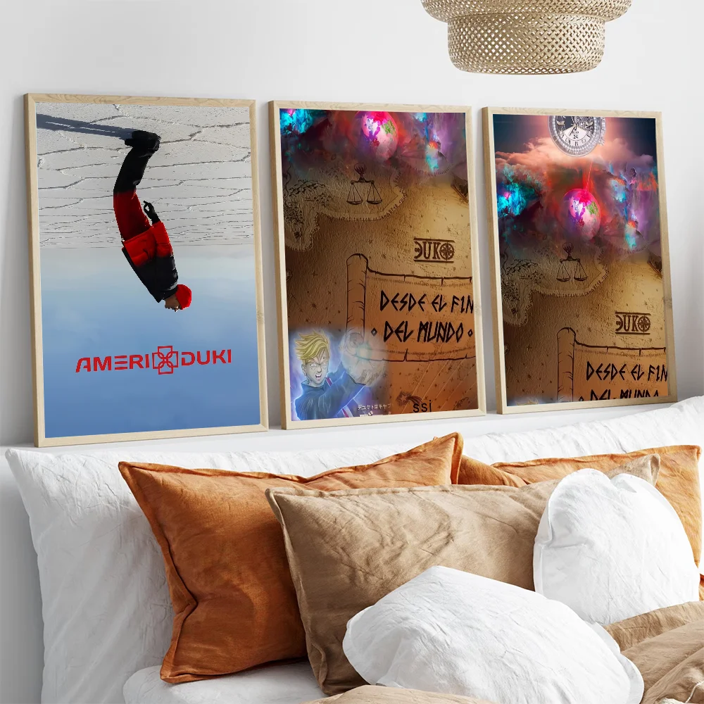 Duki Singer AMERI плакат галерея принты самоклеящиеся домашний декор украшения
