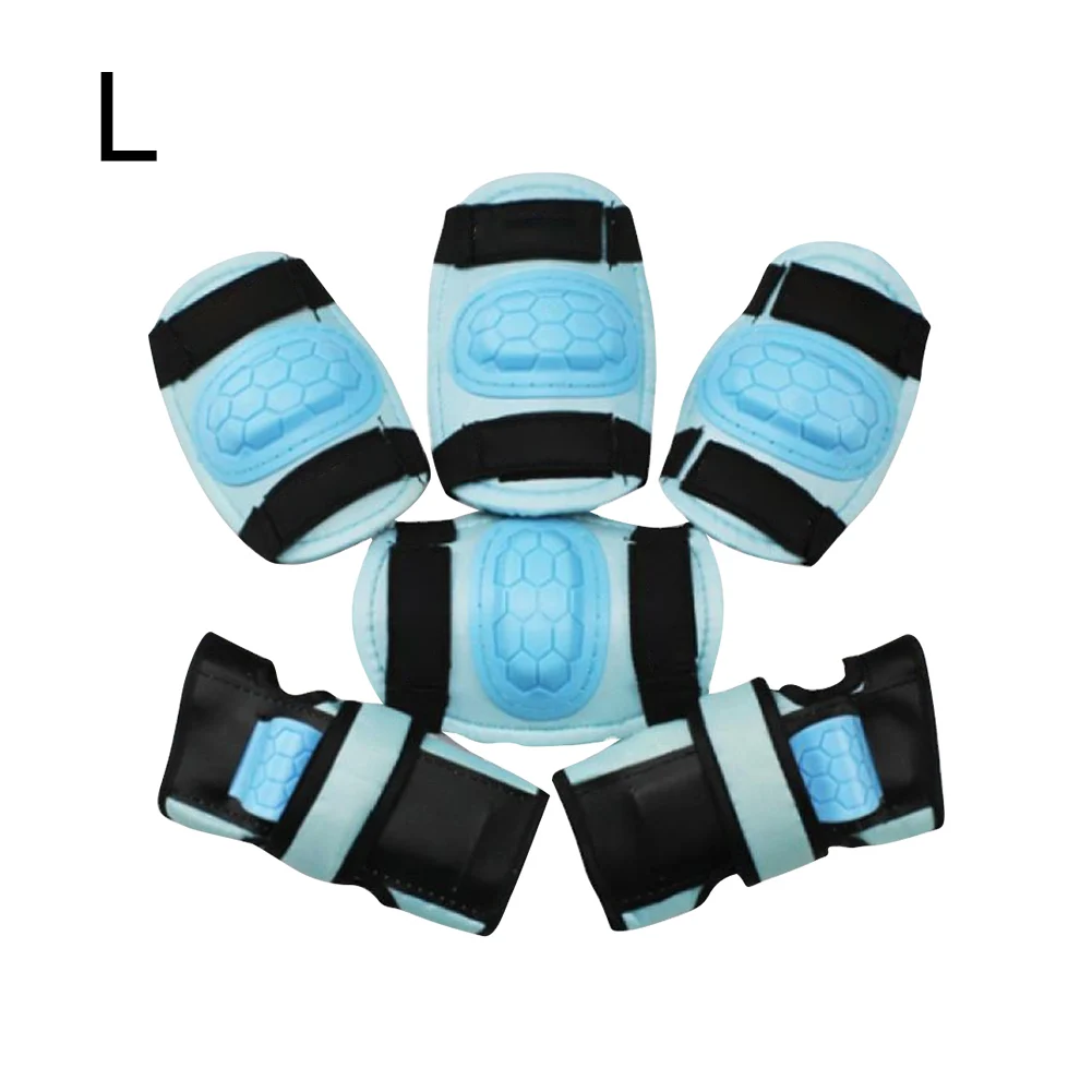 

6pcs For Children Scooter Protective Knee Pads Set Skateboard Running Outdoor Sports Skating Basketball Elastic Wear Resistant