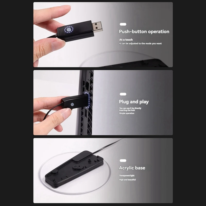 Вертикальная подставка RGB для Slim-устройств с функцией Plug and Play, простой установкой, RGB-подсветкой и цифровым дисплеем Digital-A56M (art.: 3920dc7d2d5cb) - 3920dc7d2d5cb