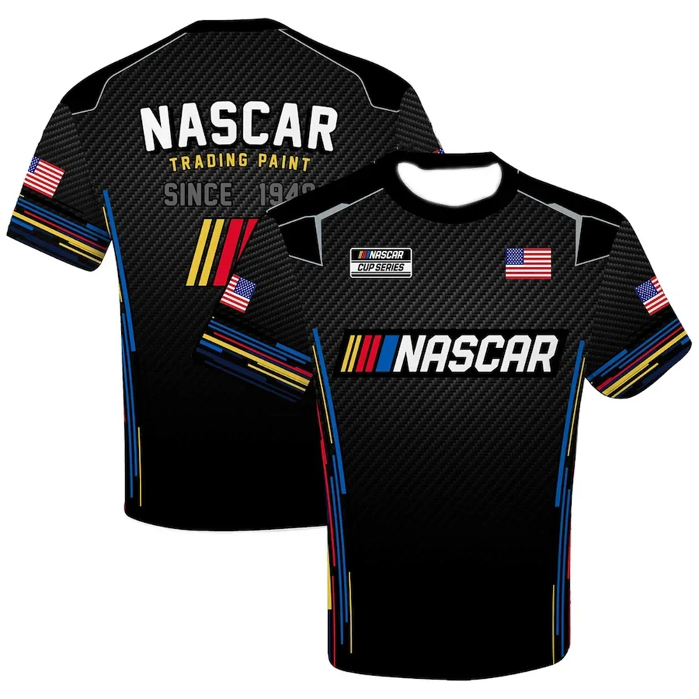 Мужские тренировочные футболки NASCAR из полиэстера
