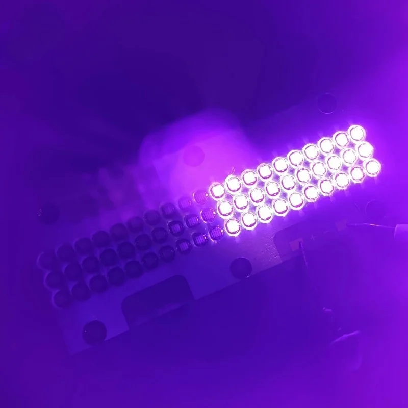 180 Вт COB УФ-светодиодная лампа для отверждения 3535 365 нм 385 395 405 УФ-лампа 3D-печати