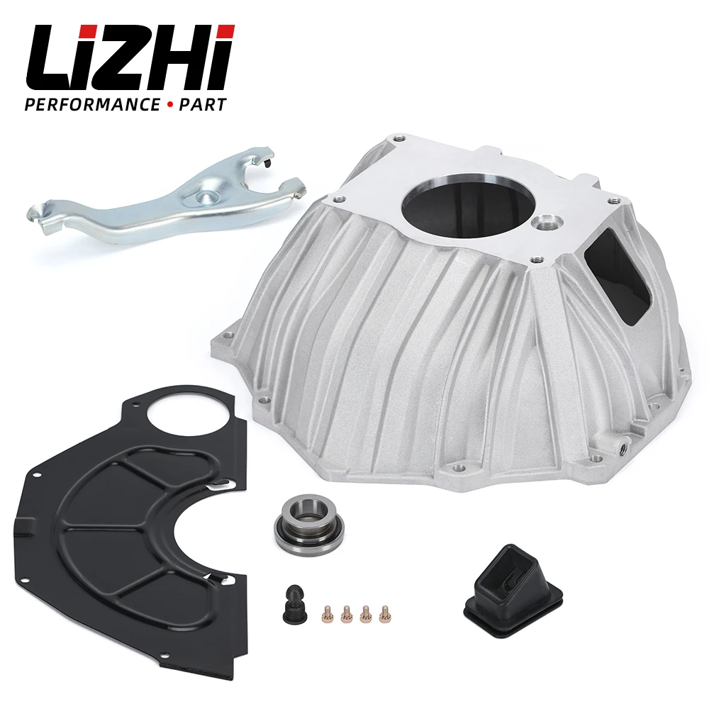11-дюймовый алюминиевый комплект Bellhousing 3899621 С крышкой для проверки маховика Chevy