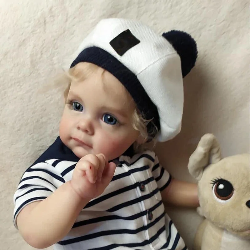 NPK 60 см ручная работа высокое качество Новорожденный малыш Мэгги мальчик