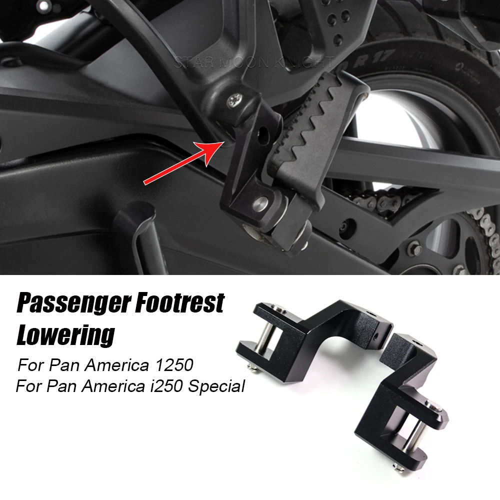 

Для RA1250 PA1250 Pan America 1250 S, комплект для понижения пассажирской стельки