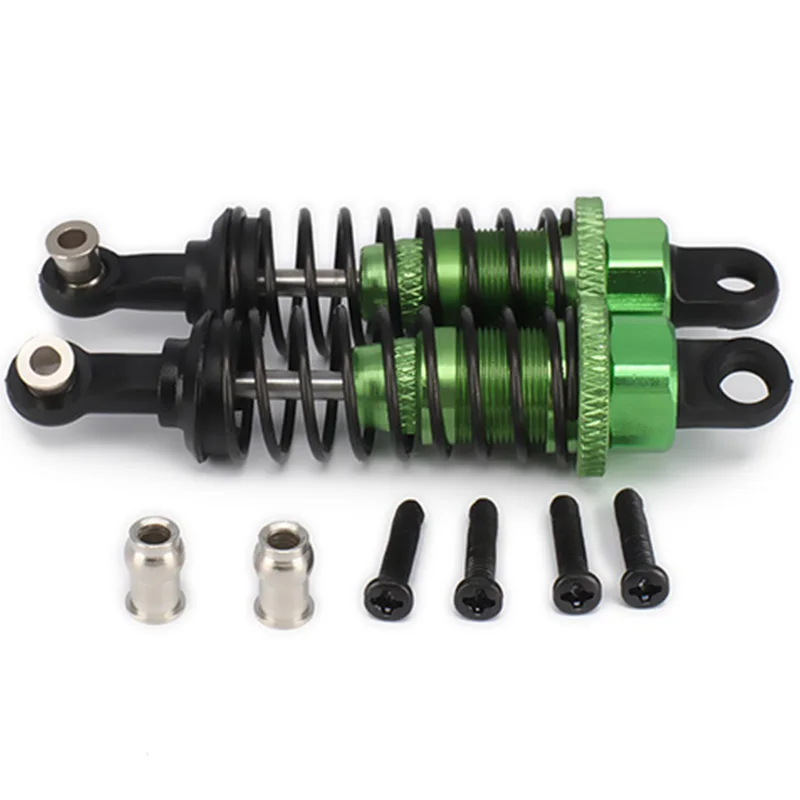 

2 Pcs Oil Adjustable 65Mm Shock Absorber Damper for Rc Car 1/18 WLtoys A959 A969 A979 K929 Hpi Hsp Traxxas Losi Tamiya