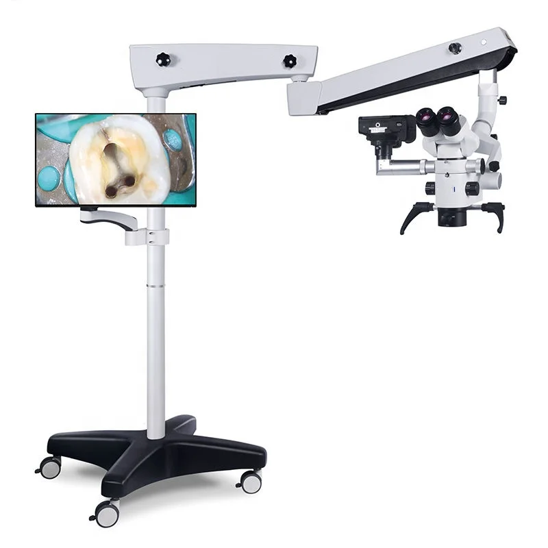 

High Efficiency microscope endodontics portable microscope with camera
