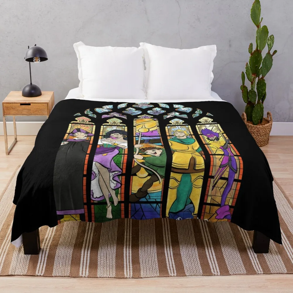 

Hunchback of Notre Dame Throw Blanket Cute Blanket Plaid Travel Blanket