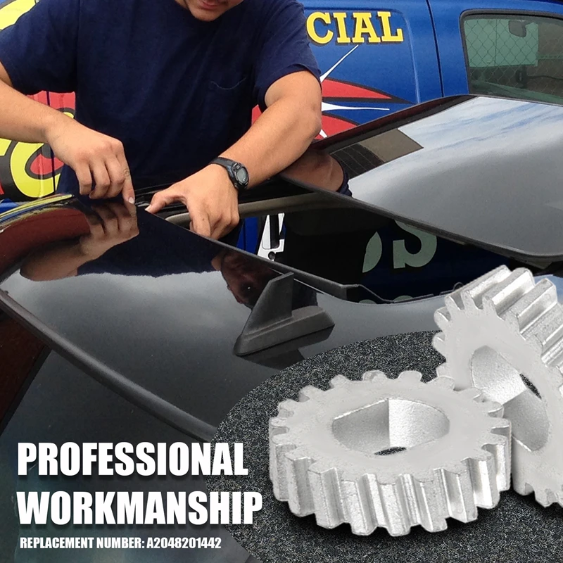 19 зубцов Sunroof Motor Cog Gear A2048201442 для Mercedes BMW Ford стикер автомобильный Jaguar Volvo