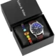 Men's Watch Bracelet Set with Calendar Vintage Bead Chain Leather Strap Fashion Quartz Watches Gift Box Father's Day for Father Other Image