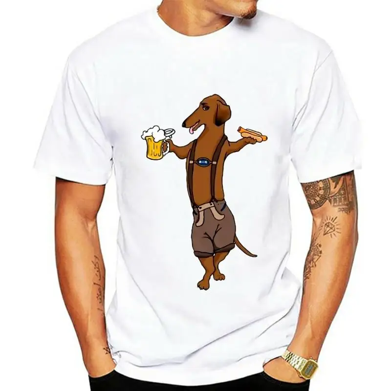

Dachshund Lederhosen - 100% Cotton T-Shirt