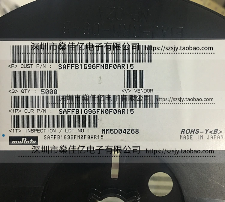 

50 шт./SAFFB1G96FN0F0A звуковой измерительный фильтр UMTS Band2 Rx /5Pin /1109 оригинальный