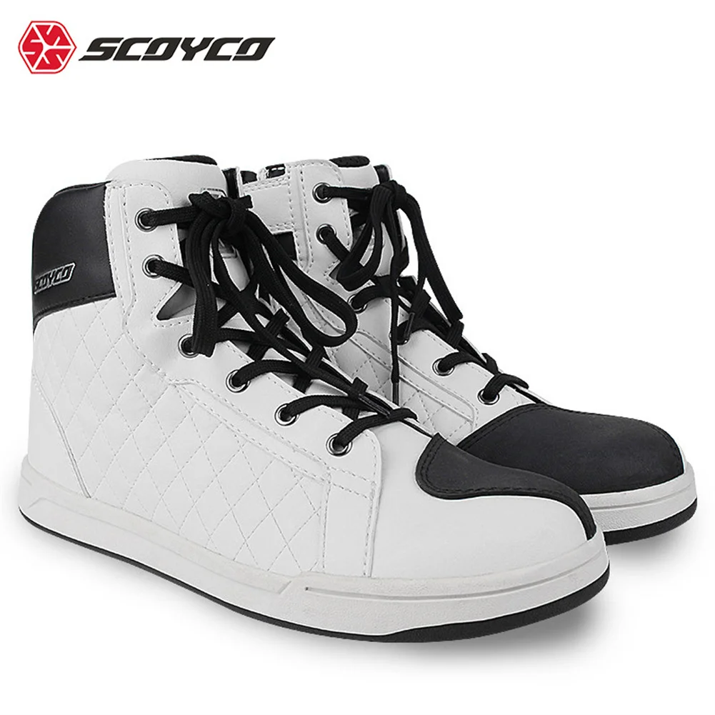 

SCOYCO MT052 Boots Motorcycle Motorbike Motocross Boot Equipment Motorcyclist Shoes Botas Moto Motorboats Enduro Motociclista