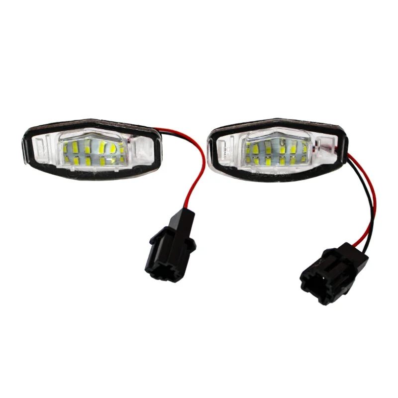 2 шт. светодиодный светильник номерного знака автомобиля Acura MDX RL TL TSX ILX для Honda Civic