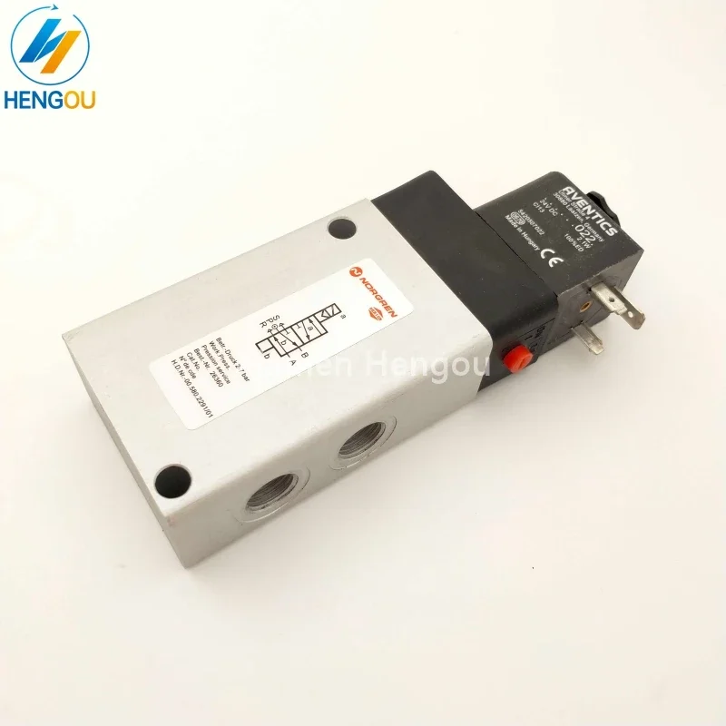 1 шт. 00.580.2291 Новый электромагнитный клапан печатной машины Heidelberg SM102 SM74