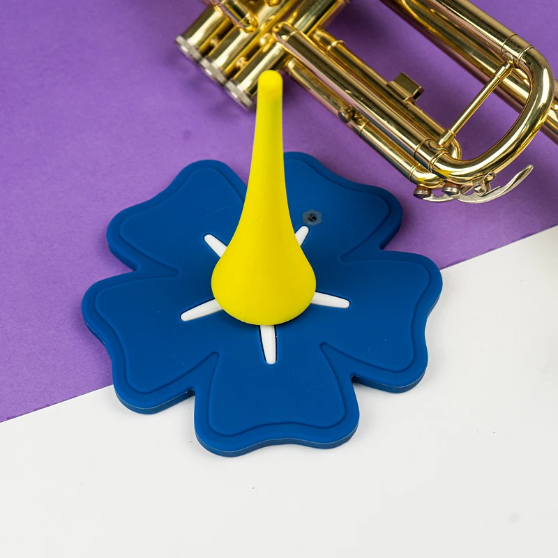 Фото Цветок гибискуса B-Flat Подставка для трубы Подставка для цветов Подставка для трубы Подставка для музыкальных инструментов без наконечников №3
