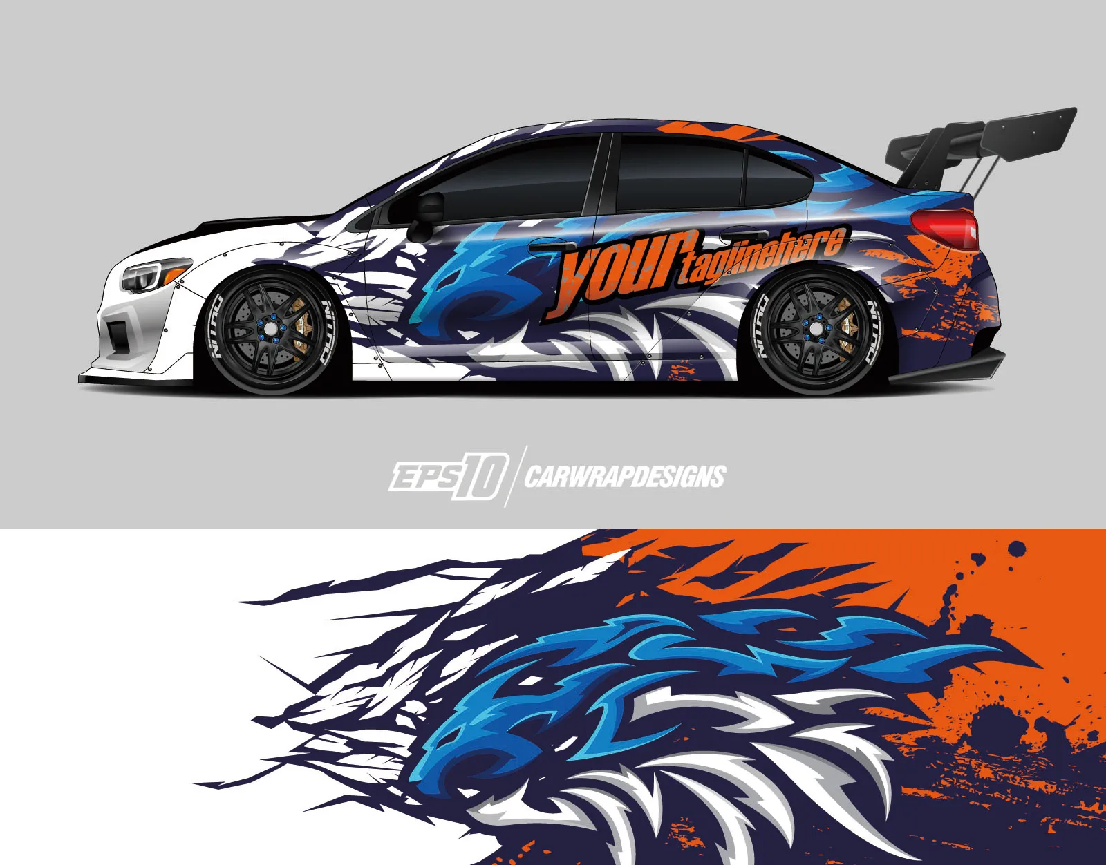 

Car Body Film Decal Racing Sport Door Styling Vinyl Long Stripe Graphics Skirt Stickers for Any Car Size Car Body Accessories