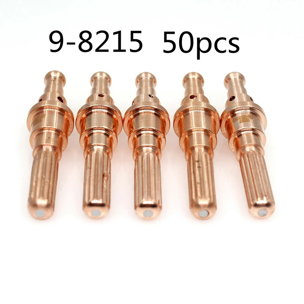 

Плазменный резак, 50 шт., быстрое для тепловой динамики SL60 ~ SL100 9-8215, Расходные медные сварочные электроды для T/D SL 60/100
