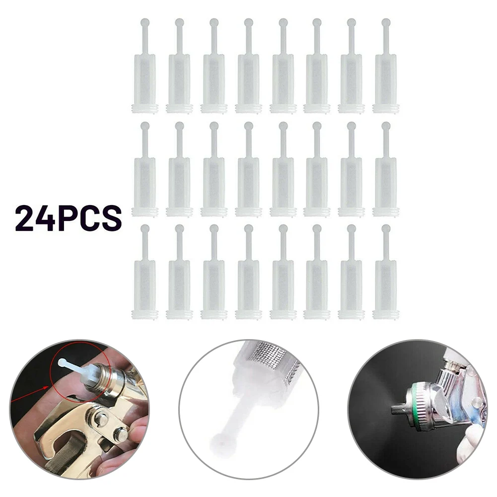 

Durable Pot Paint Filter Gravity Paint Replacement Strainers Tools White