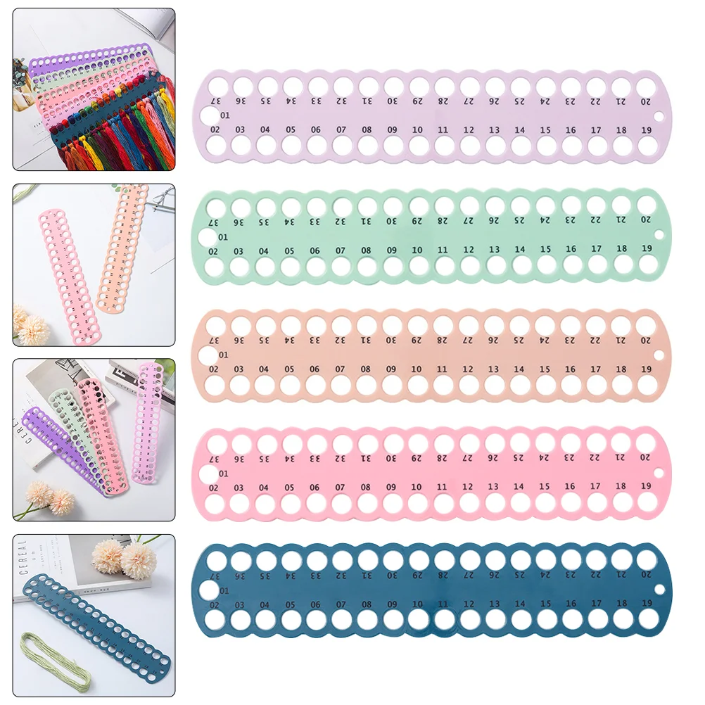 

Thread Cross Embroidery Bobbins Floss Organizer Winding Plate Board Sewing Bobbin Holder Cardboard Storage Hoop Tools Tool