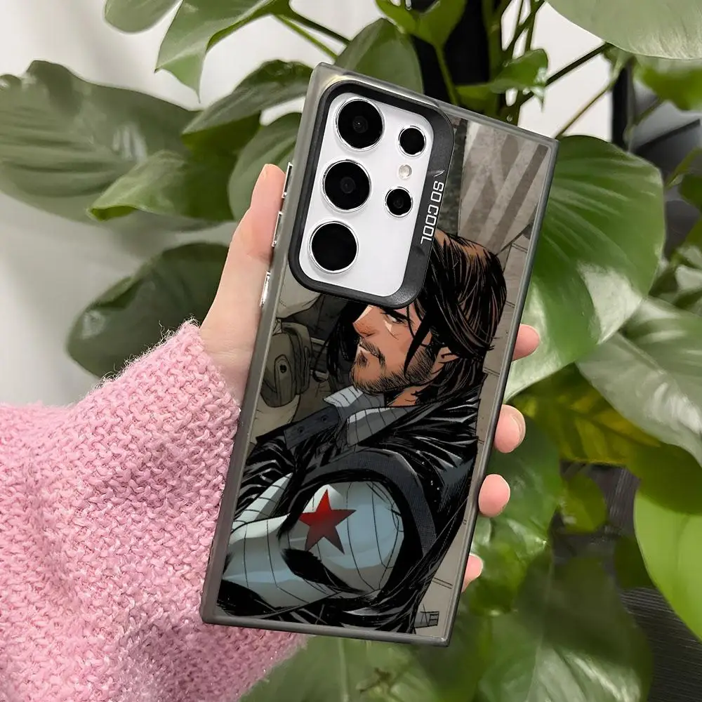 Чехол для телефона Bucky Barnes Winter Soldier Samsung Galaxy A15 A25 A35 A55 A14 A34 A54 A13 A23 A33 A53 A12 A22 A32 A52 A11 A21 A3