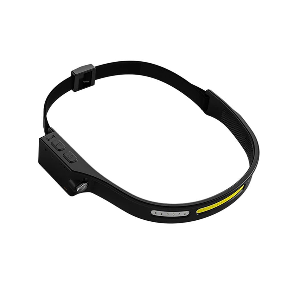 

Налобный фонарь с датчиком движения 250 лм, перезаряжаемый Регулируемый налобный фсветильник рь с регулируемой яркостью, налобный фонарь, ин...