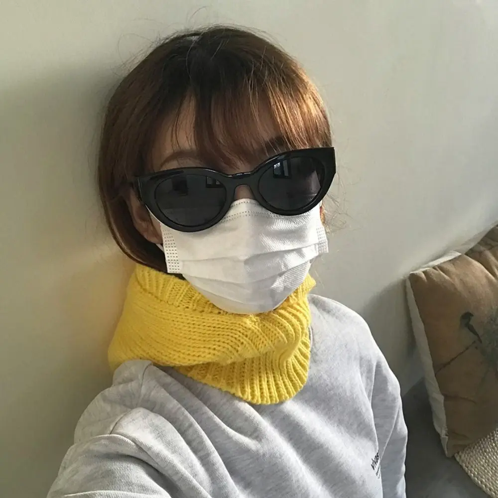 Теплая шапка-балаклава с героями мультфильмов мягкие наушники вязаный пуловер