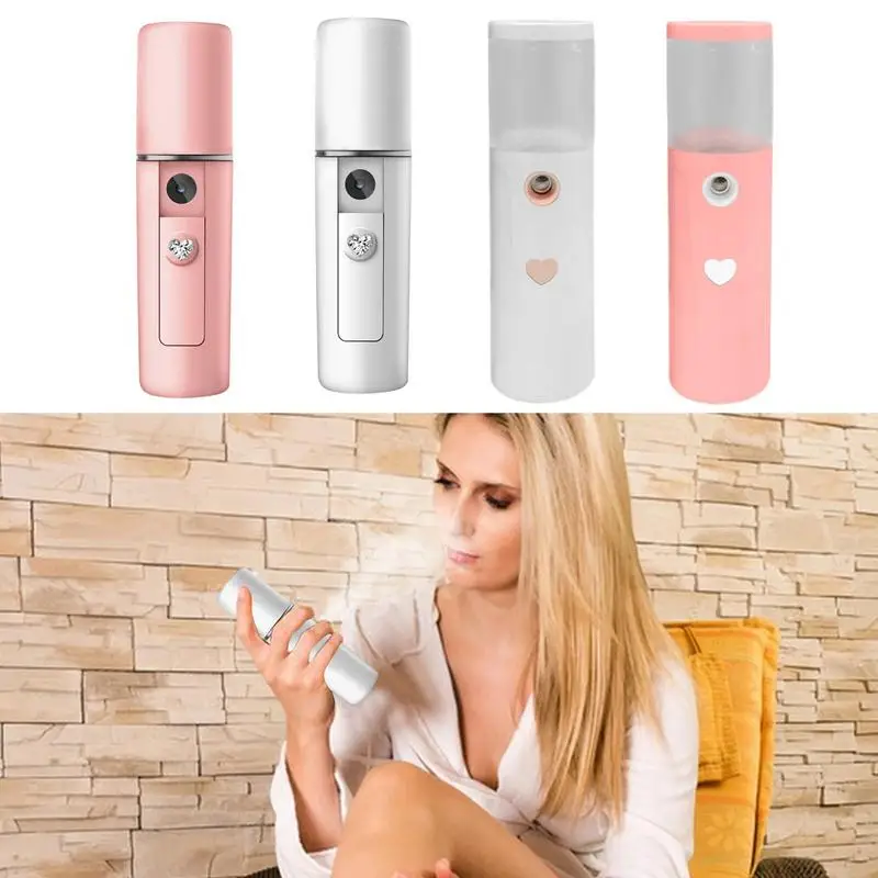 

Nano Mister Facial Sprayer USB Rechargeable Hydrating Mini Facial Steamer Moisturizer For Face Women Beauty Skin Care Tools