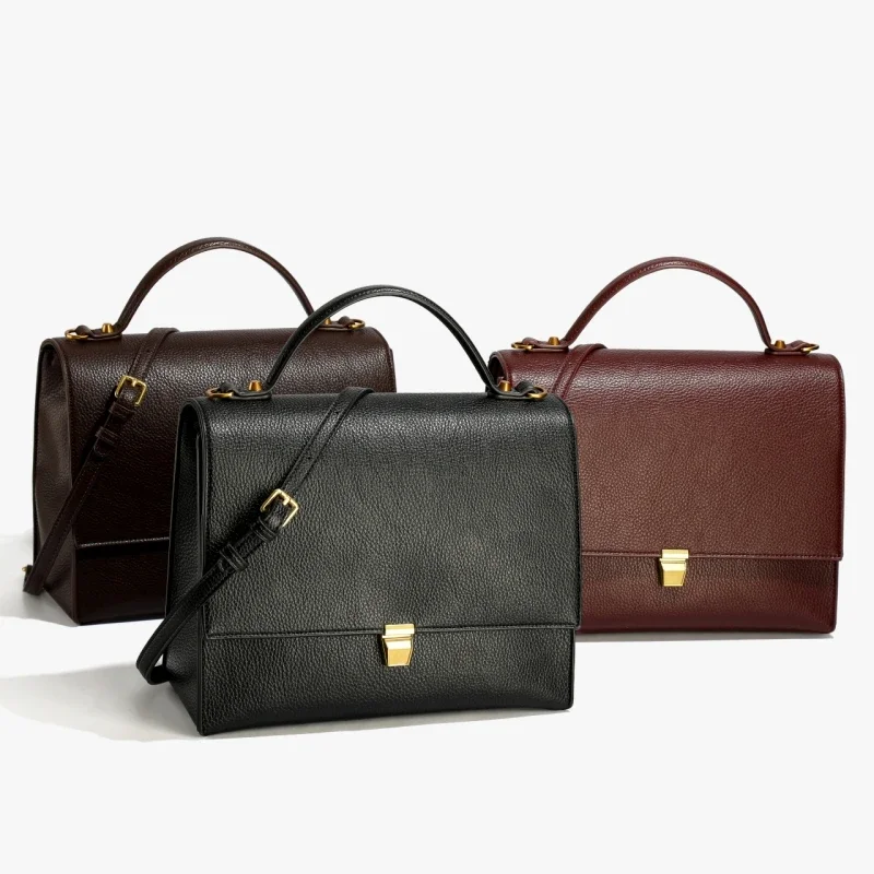 Осень-зима винтажная женская сумка на одно плечо качественная искусственная